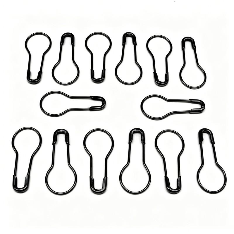 Sewing Labels - 86 pcs Iron Safety Pins, Gourd-Shaped