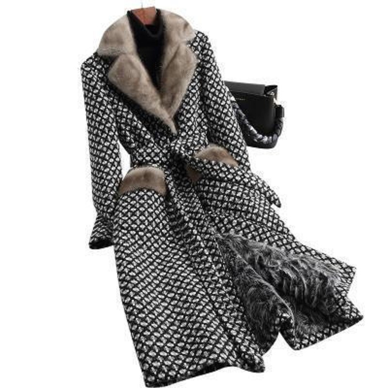 Artificial Fur Grass Women's W - огляд і ціна Sewing Tweed