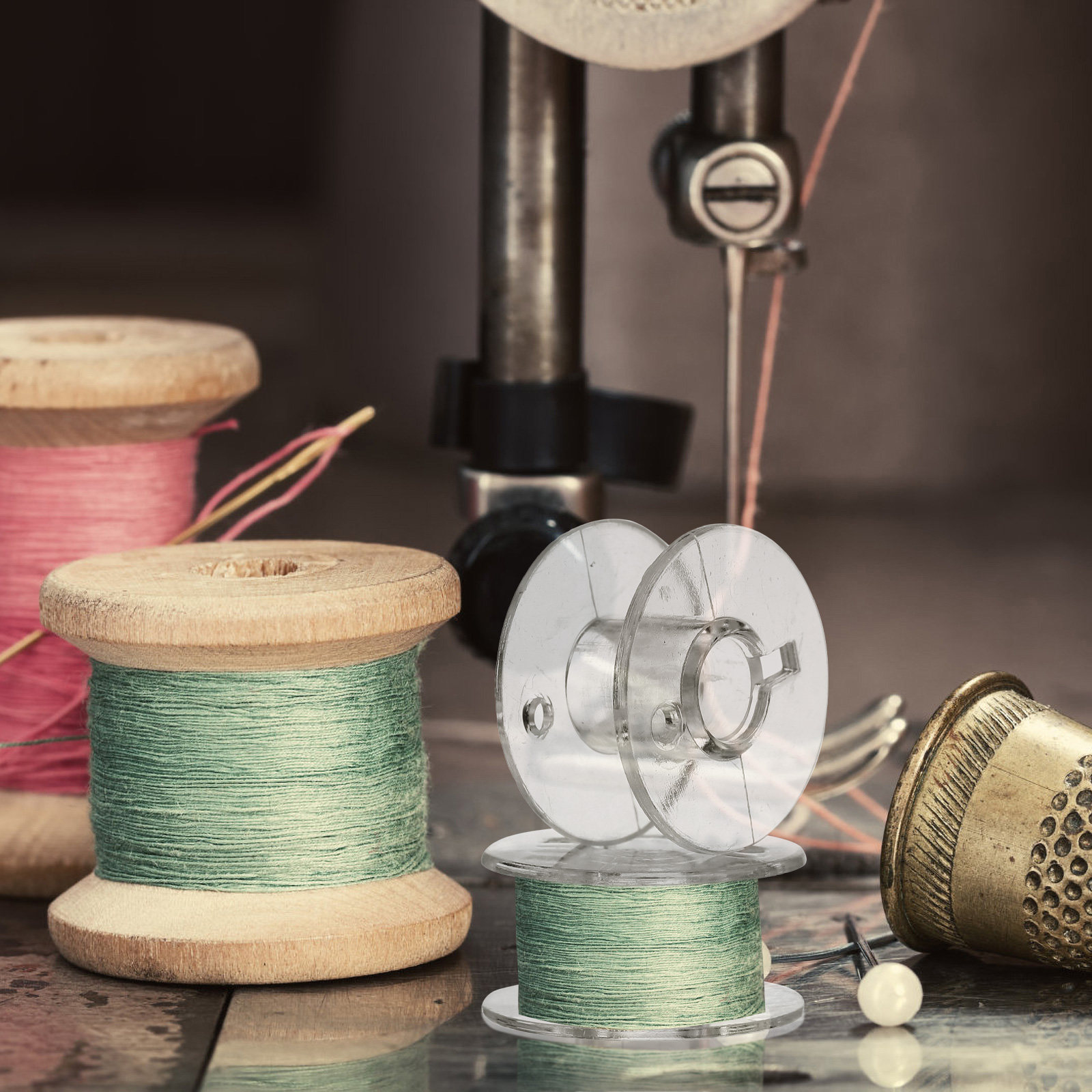1Set Sewing Bobbins Storage Bo - огляд і ціна Thread Bobbins Empty