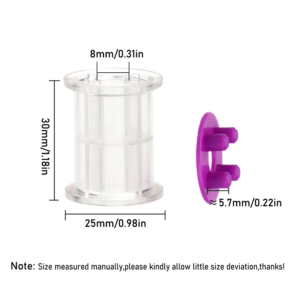 4PCS/9PCS Empty Standard Bobbi - огляд і ціна Thread Bobbins Empty