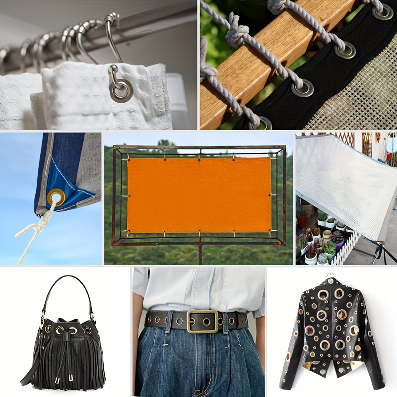 200pcs 10mm Eyelet Punch Set - - огляд і ціна Sewing Eyelet Fabric
