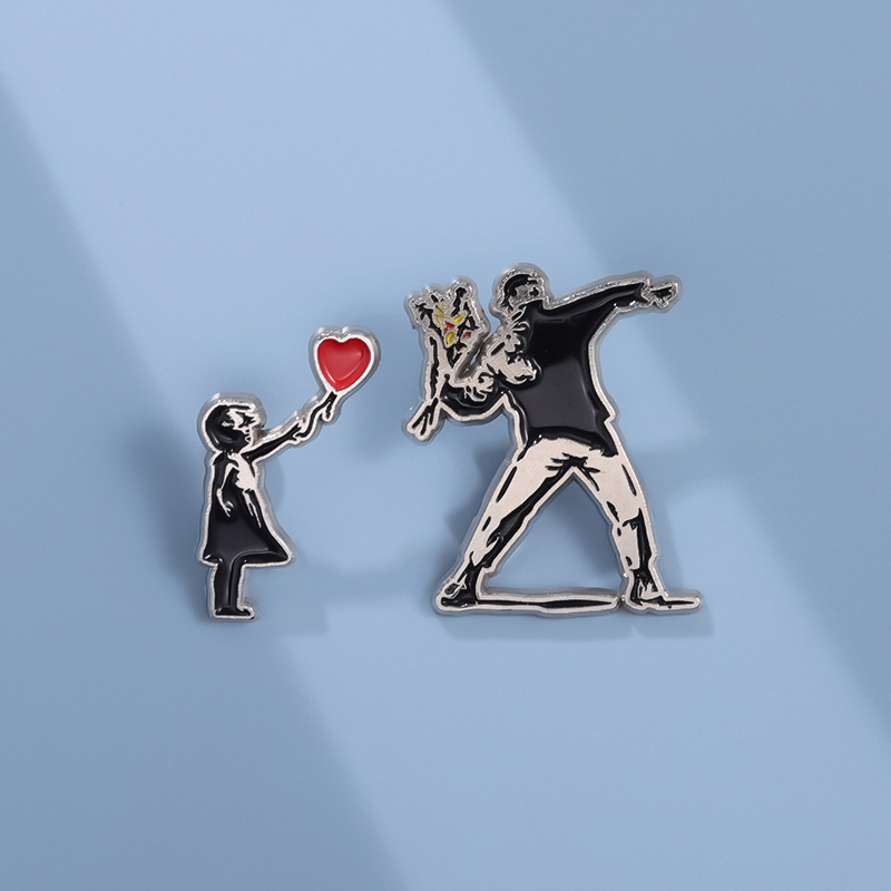 5 Styles Sculpture Enamel Pins - огляд і ціна Sewing Labels