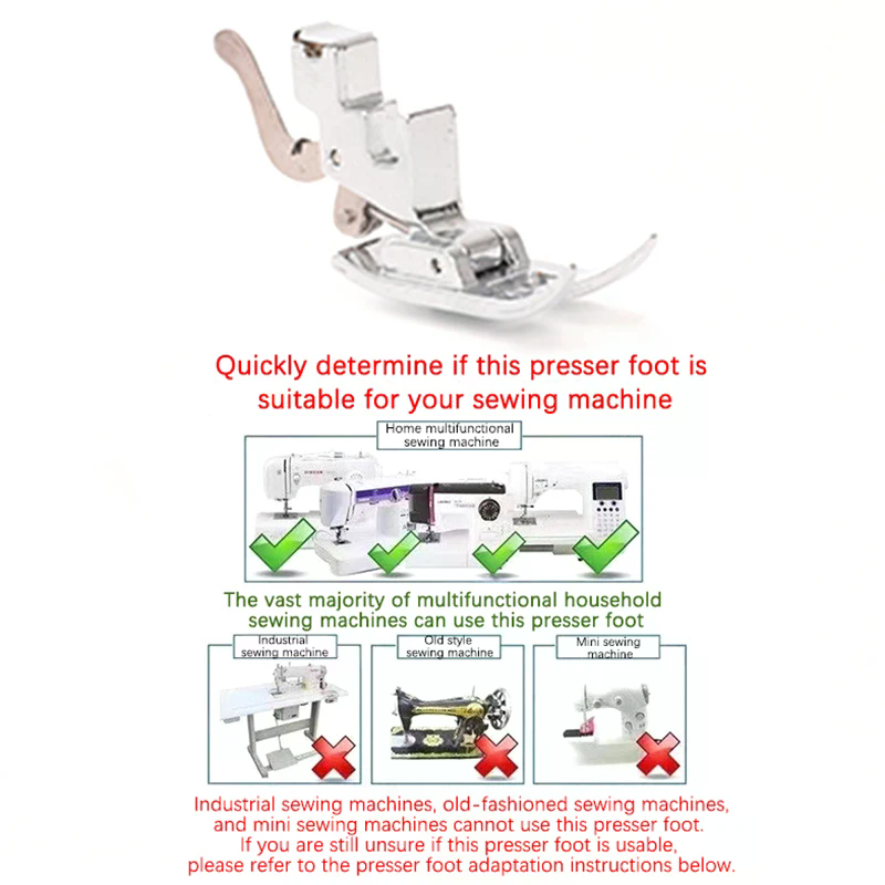 2Pcs Stitching Foot Holder Uni - огляд і ціна Sewing Factory