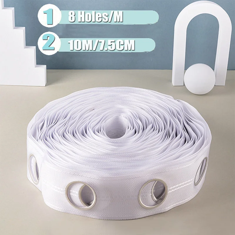 10m 15m Eyelet Punch Tape Whit - огляд і ціна Sewing Eyelet Fabric