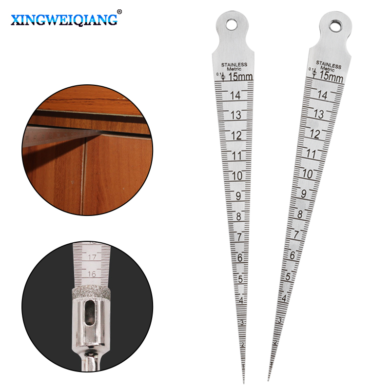 1PC Taper Gauge Feeler 1-15mm  - огляд і ціна Seam Gauge Metal