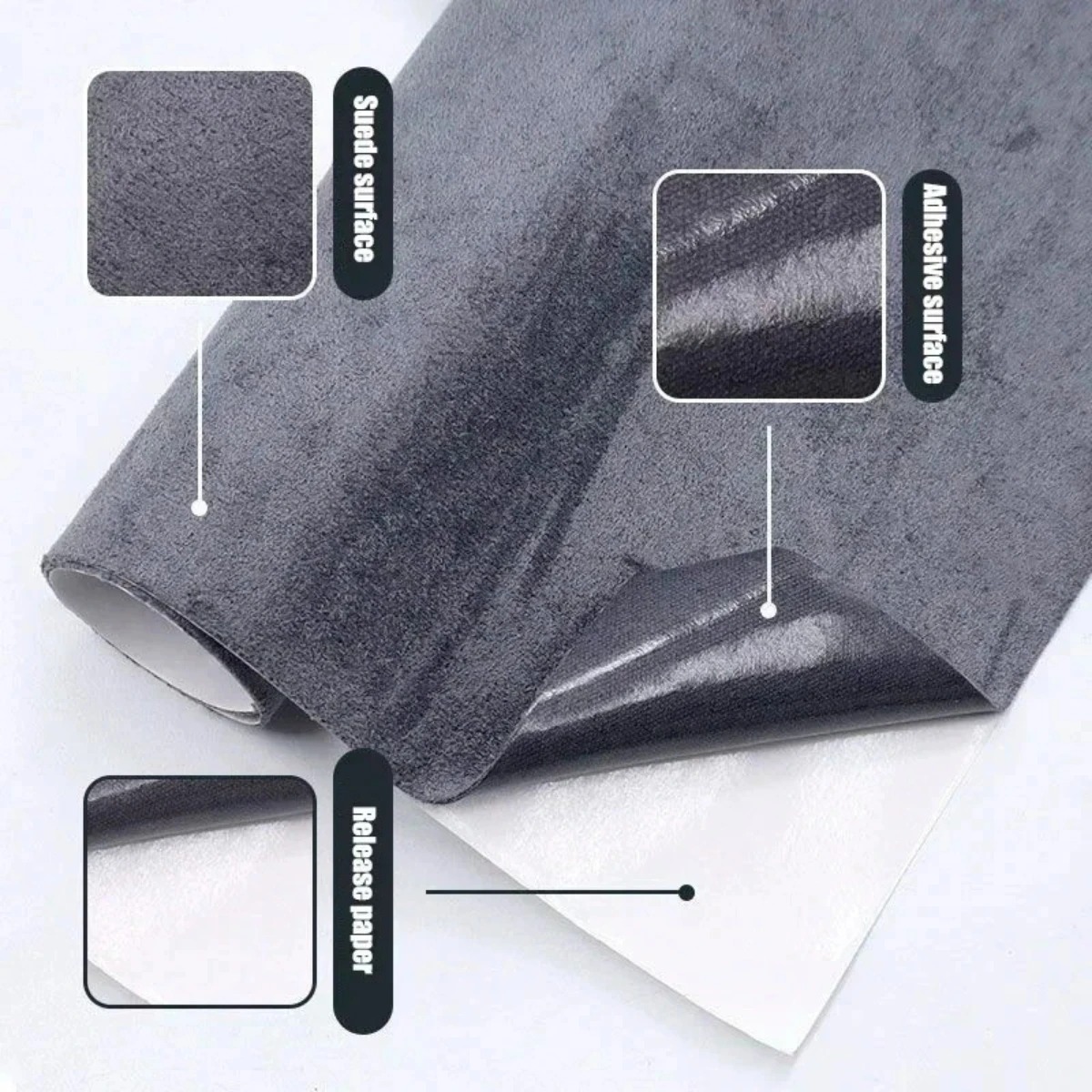 Multi Color Self Adhesive Sued - огляд і ціна Fabric Glue Bond