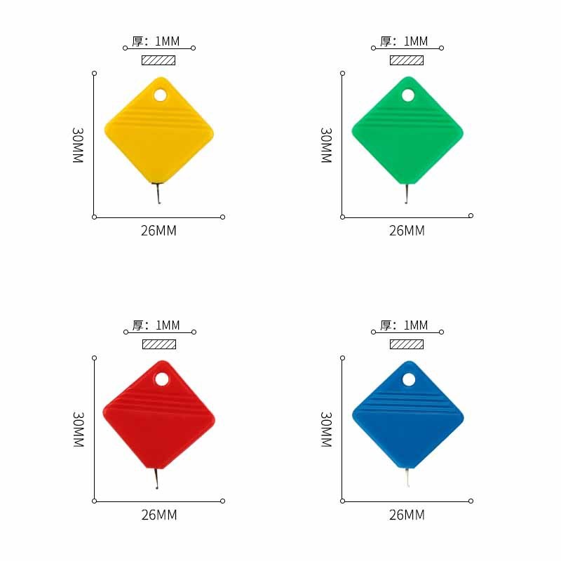 10pcs/Set Elderly Guide Needle - огляд і ціна Seam Gauge Metal