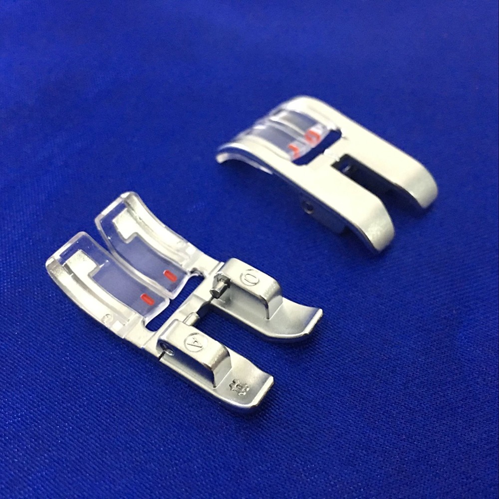 1Pc 9mm Zig Zag Presser Foot # - огляд і ціна Seam Gauge Metal
