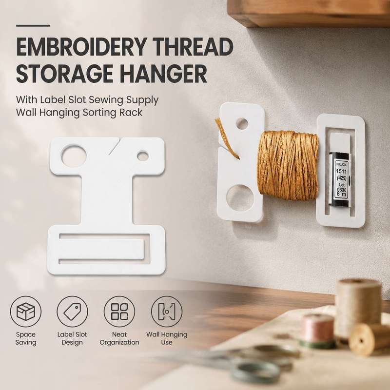 Embroidery Thread Storage Hang - огляд і ціна Sewing Labels