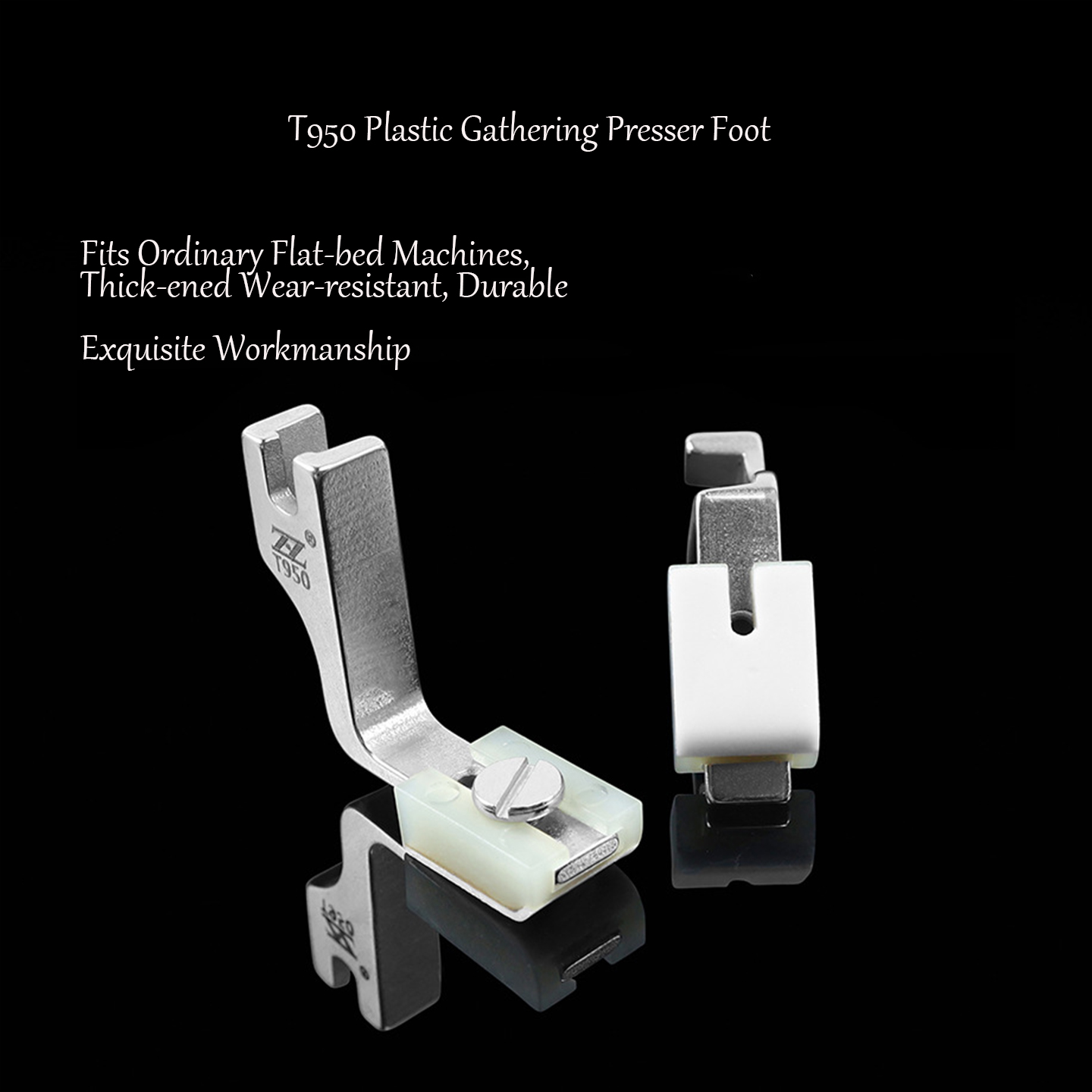 T950 Teflon Plastic Gathering  - огляд і ціна Sewing Factory