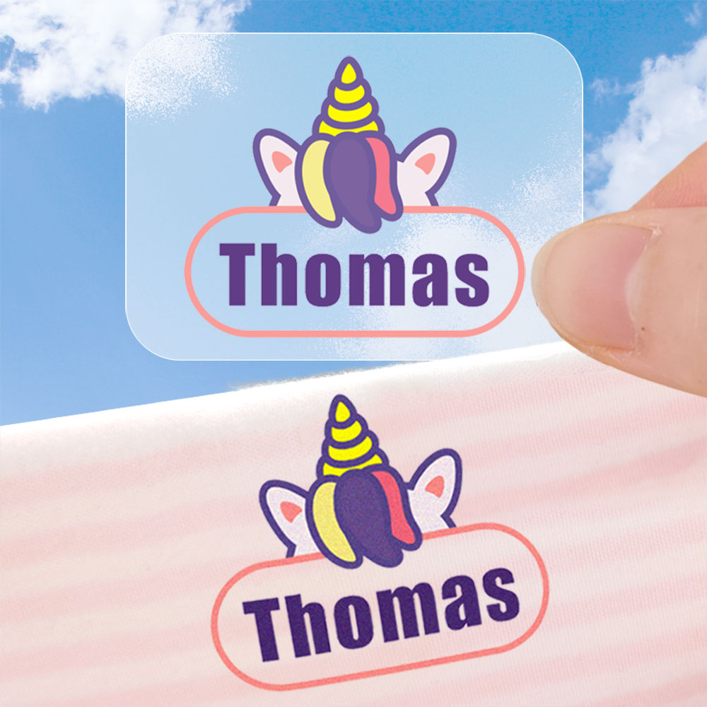 Custom Iron on Name Sticker Pe - огляд і ціна Sewing Labels