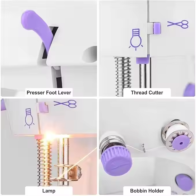 Mini Electric Domestic Home Us - огляд і ціна Sewing Machine In Textile Industry
