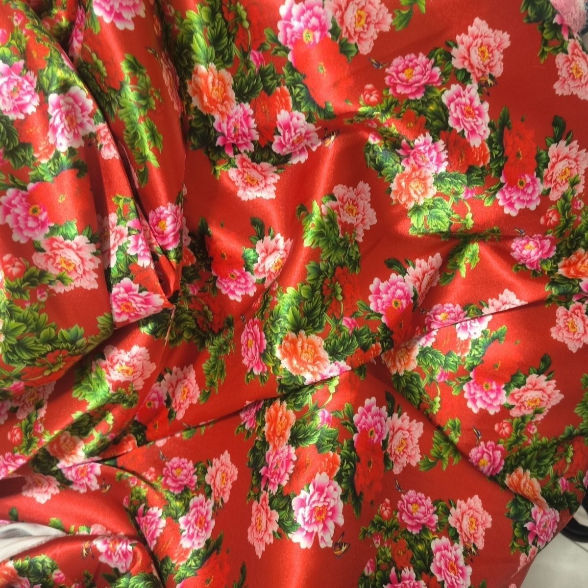 Satin Fabric Cloth without Ove - огляд і ціна Sewing By